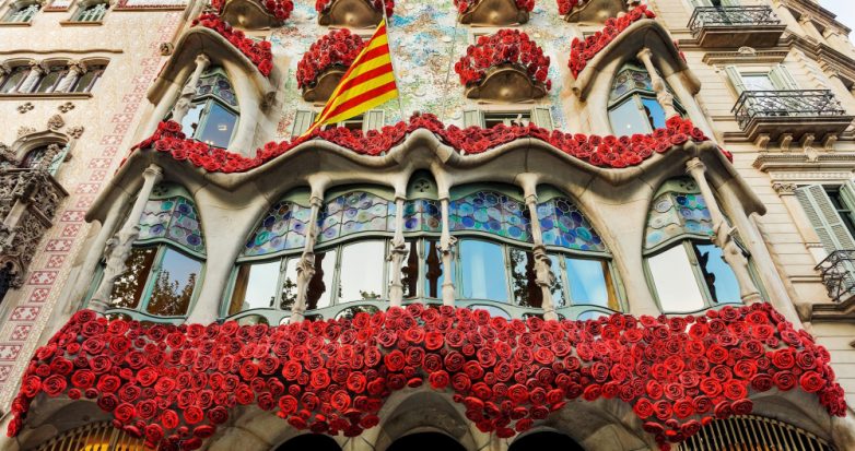 Книга, роза и любовь. Сан-Жорди - главный праздник Каталонии!