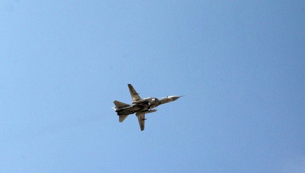 Российский Су-24 Турция сбила в небе Сирии