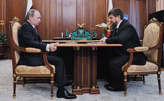 Состоялась ночная встреча Путина с Кадыровым