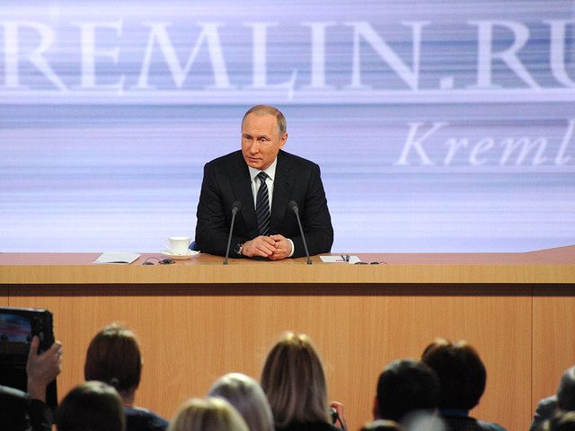 Ежегодная большая пресс-конференция Путина пройдёт 22 декабря