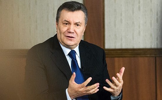 Янукович поведал о Путине и разгоне Майдана