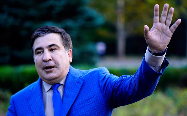Саакашвили сняли с поезда, следующего на Украину