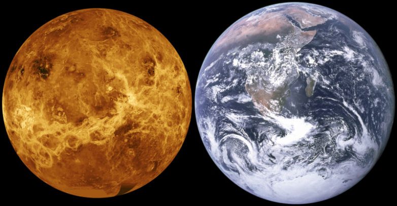 Земля и Венера могут столкнутся из-за вспышек на солнце