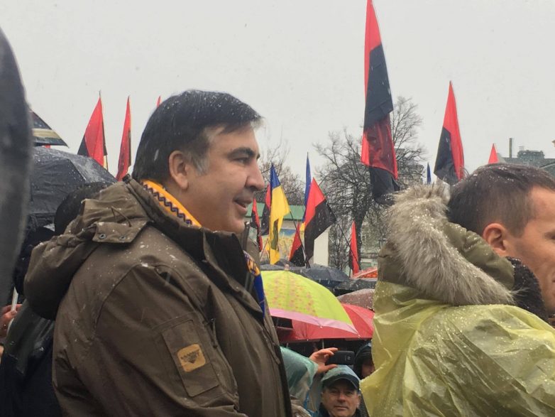 В Киеве прошел марш за импичмент Порошенко