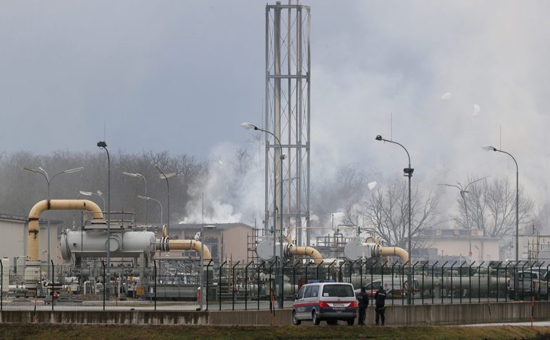 Взрыв в Австрии нарушил поставки российского газа в Европу