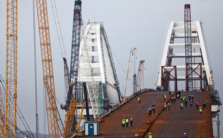 Минтранс попросил еще 2,9 млрд руб. на дорогу к Крымскому мосту