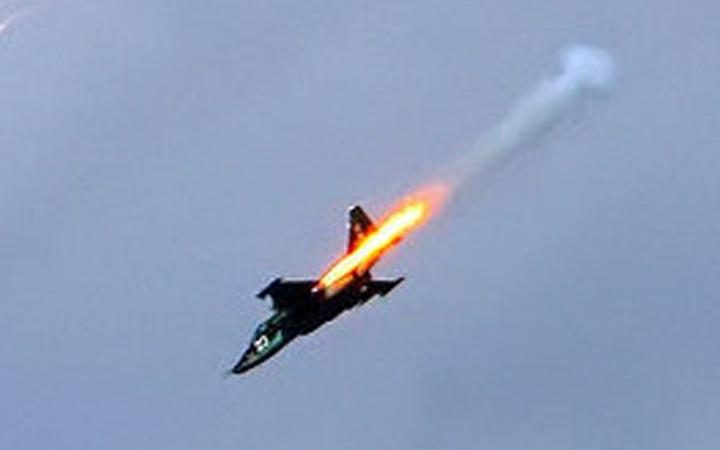 Появилось видео сражения пилота Су-25 с сирийскими боевиками