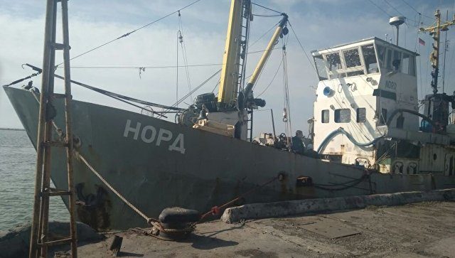 Украинские пограничники увезли капитана российского судна «Норд» в неизвестном направлении
