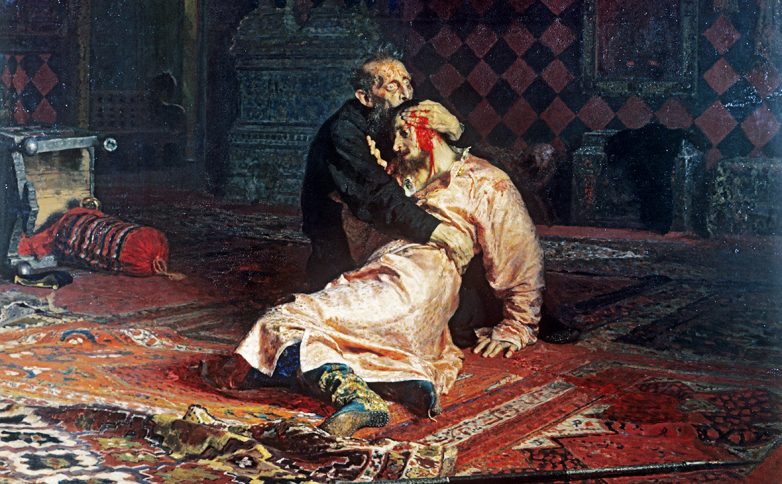 Посетитель Третьяковки повредил картину «Иван Грозный и сын его Иван»