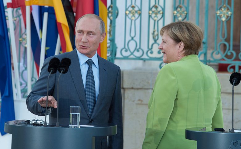 В Кремле рассказали о результатах «обстоятельных» переговоров Путина и Меркель
