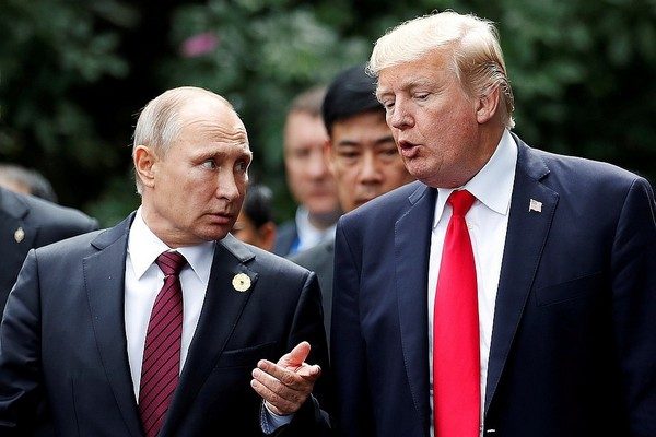 Путин и Трамп встретились на G20
