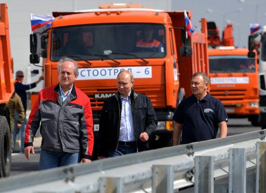 Путин присвоил Ротенбергу звание Героя труда за Крымский мост