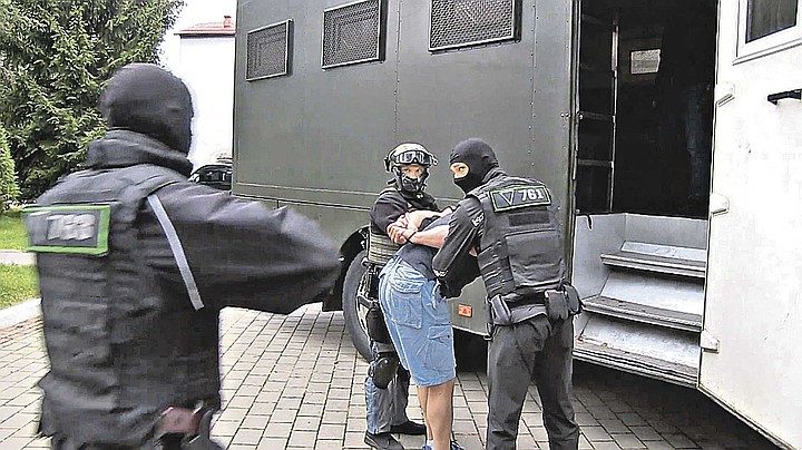 Задержание 33-х россиян в Белоруссии оказалось провокацией спецслужб Украины