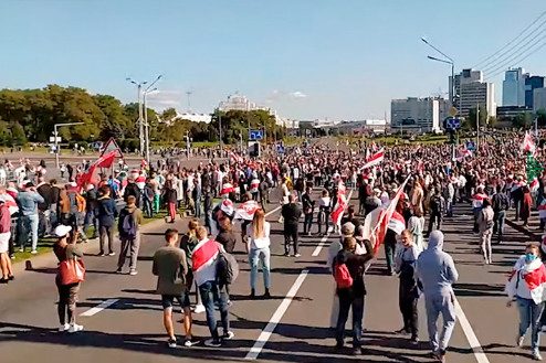 В белорусских городах проходит «Марш справедливости»