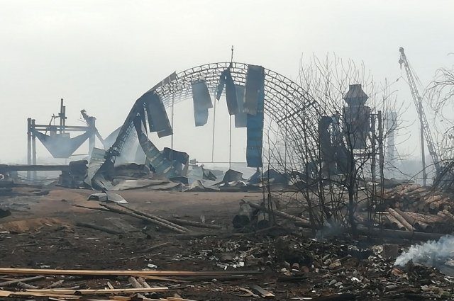 В уральском посёлке Сосьва дотла сгорели 124 дома