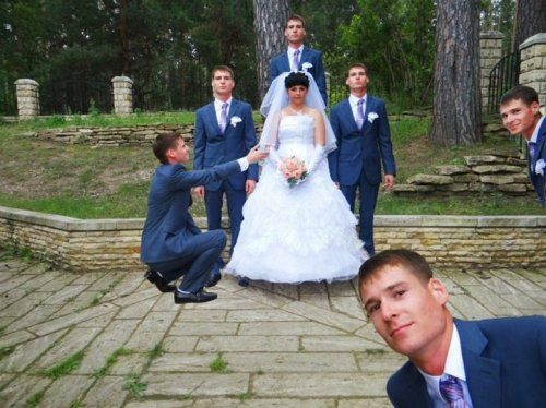 Неудачные свадебные снимки