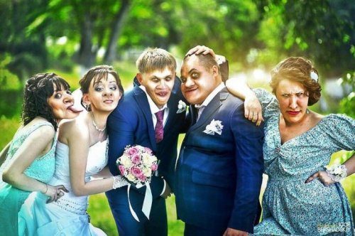 Неудачные свадебные снимки