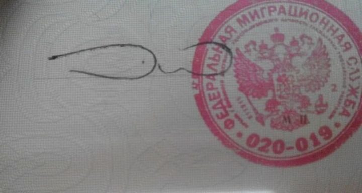 Росписи в паспортах