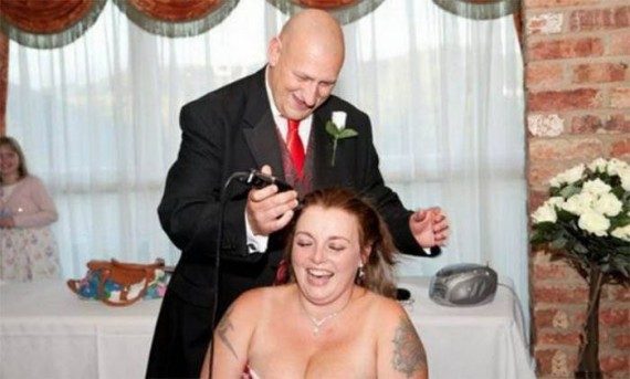 Смешные свадебные фото