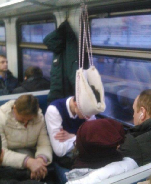 Странные пассажиры из метро