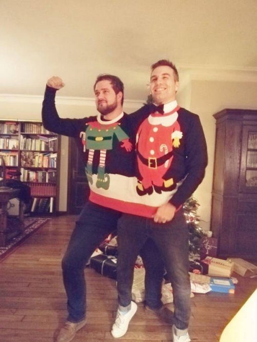 Самые смешные и забавные рождественские свитеры