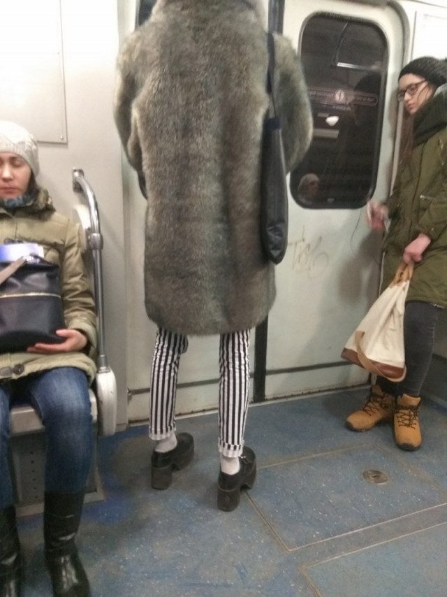 Чудаковатые пассажиры метро