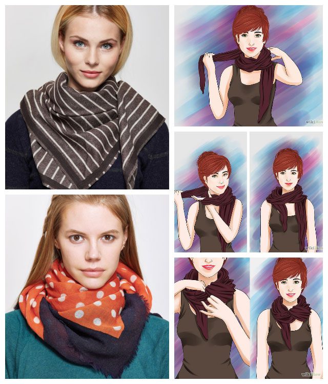 Семь способов носить шарф