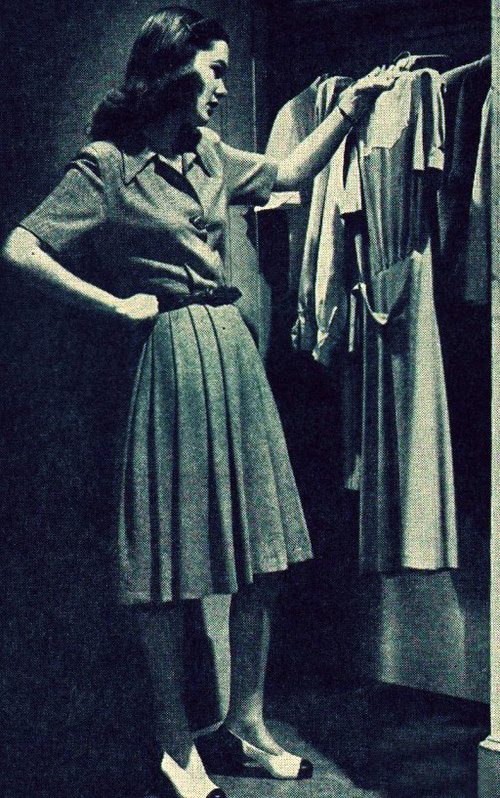 Мода и стиль времен Второй мировой войны