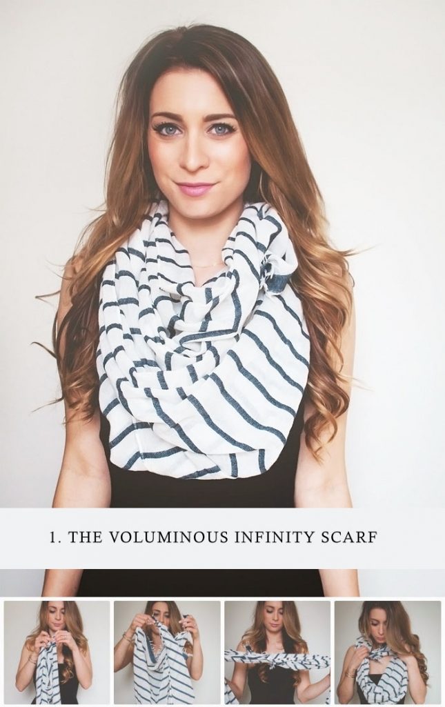 12 креативных идей с шарфом