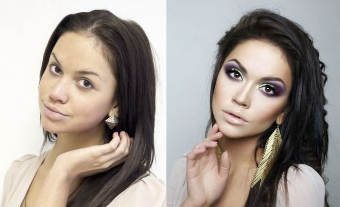 Чудо-макияж! Фото До и После преображения