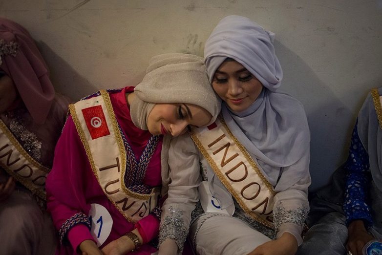 Как проходит конкурс красоты среди мусульманок