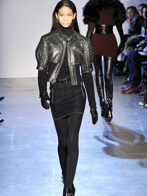 Модели женских кожаных курток на осень 2015 года