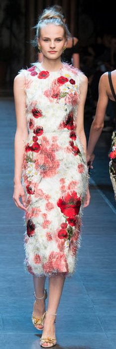Модное платье весна-лето 2016