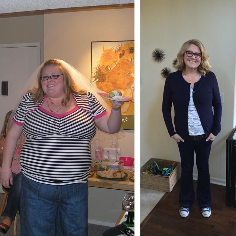 Женщина похудела на 70 кг, перепробовав множество различных диет, но помогло ей другое