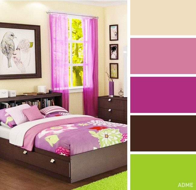 20 идеальных сочетаний цветов в интерьере спальни