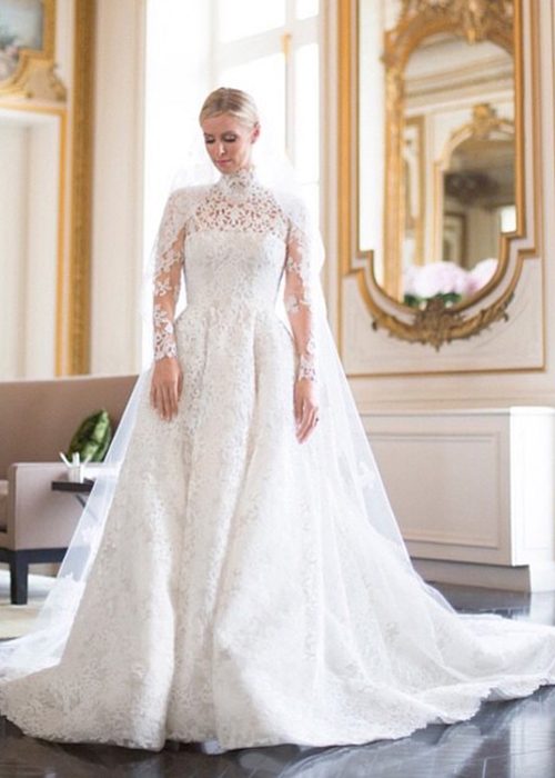 20 самых стильных свадебных платьев от знаменитостей