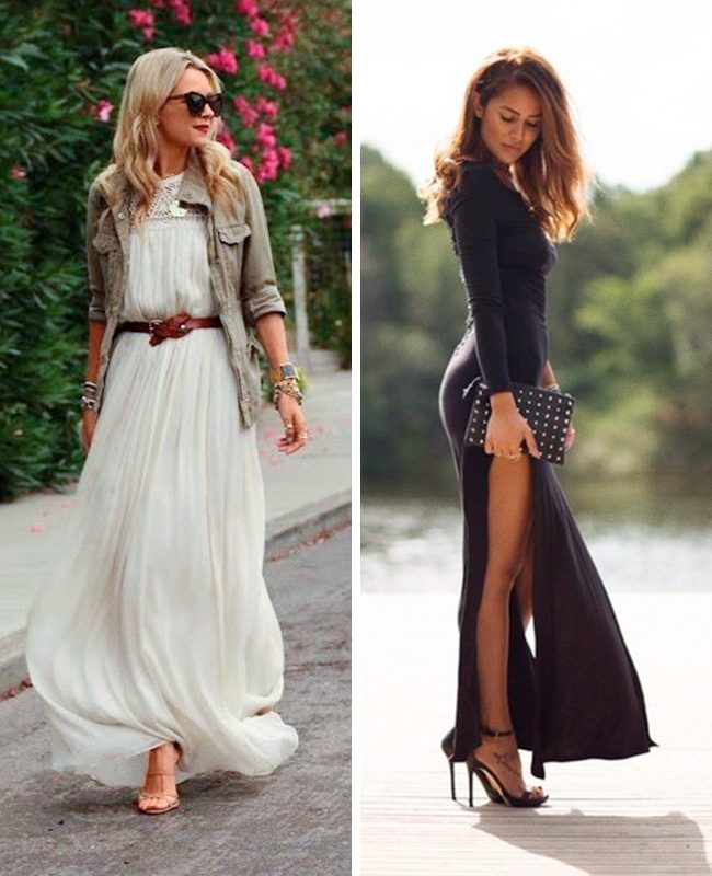 Как носить изумительно женственные длинные платья и чувствовать себя уверенно и красиво