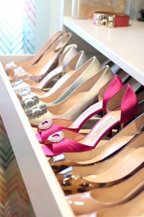 10 вдохновляющих идей хранения обуви