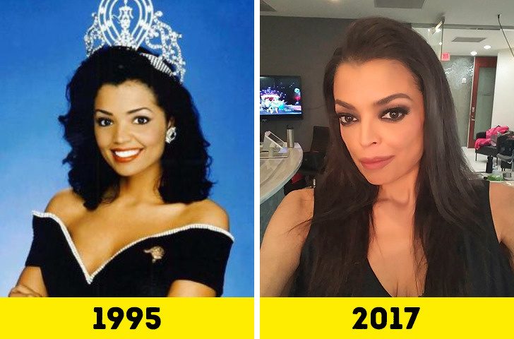 Победительницы конкурса «Мисс Вселенная» тогда и сейчас