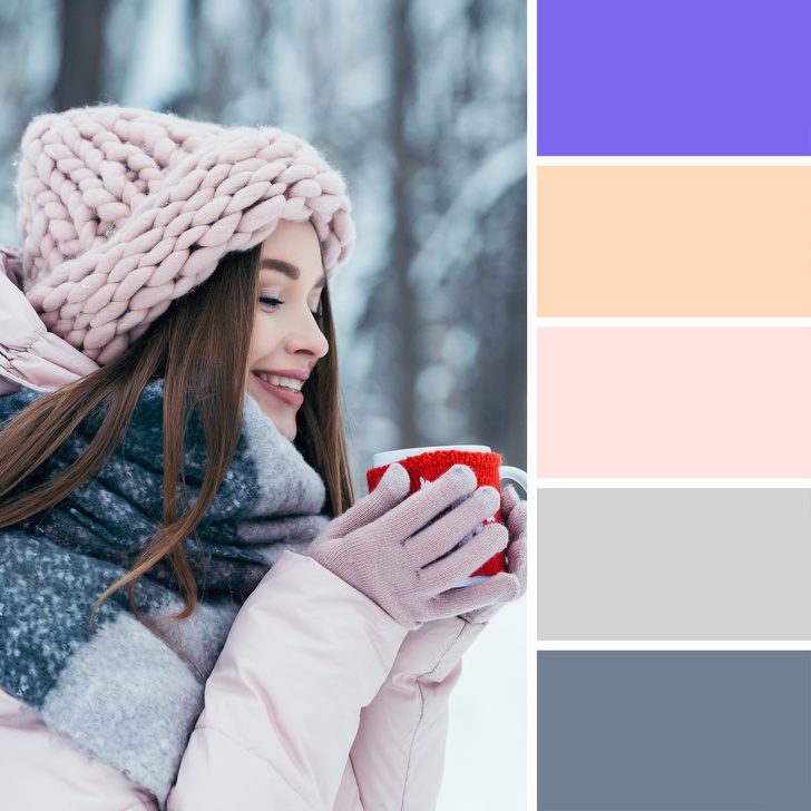 Секреты, которые помогут правильно подбирать цвета в зимнем гардеробе