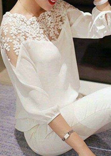 Элегантные белые блузки, которые непременно захочется добавить в свой гардероб
