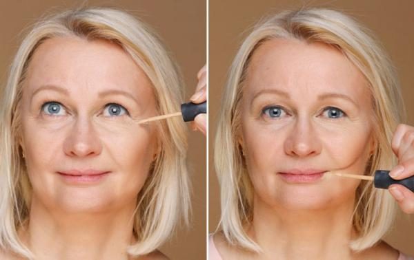 Как с помощью макияжа сделать лицо значительно моложе