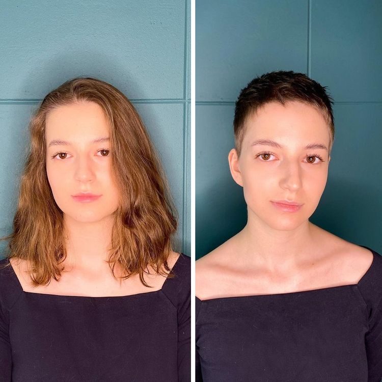 Фото женщин до и после стрижки, чьи преображения доказывают, что руки мастера творят чудеса