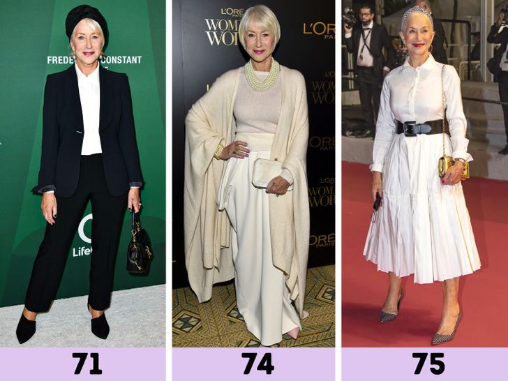 Знаменитые дамы за 60 с крутым чувством стиля