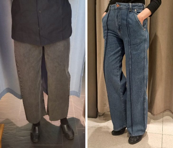 Модели джинсов и брюк, которые даже стройные и длинные ноги визуально сделают короче