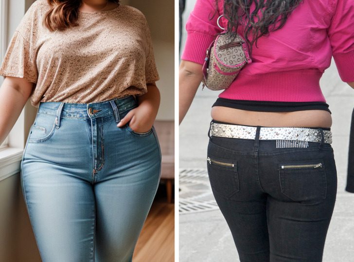 Советы, благодаря которым любая девушка с пышными формами подберет себе идеальные джинсы