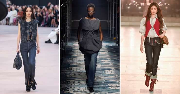 С какой обувью носить модные джинсы этой зимой