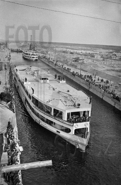 Первая флотилия канала Москва-Волга