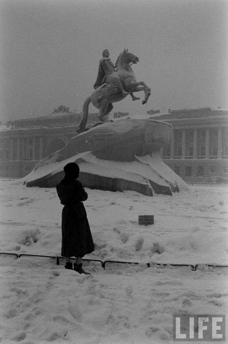 Американские туристы в Ленинграде в 1955 году
