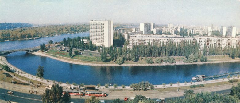 Панорамные снимки Киева. 1985 год